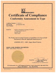 C17456-01-1 ANSI-ISEA Z87.1 Certificate of Compliance Issue 1 (SG03) (1)_page-0001